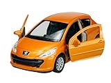welly peugeot 504 Orange Welly Peugeot 207 3 portes Orange 2006-2015 1/34-1/39 Métal Modèle de voiture en métal