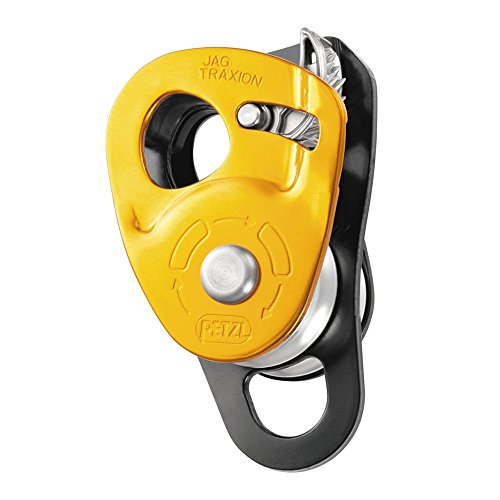 petzl micro traxion - PETZL P54 JAG Traxion High-Efficiency Double Progress Capture Pulley