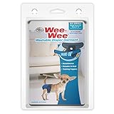 Four Paws Wee-Wee Washable Dog Diaper Garment, XX-Small