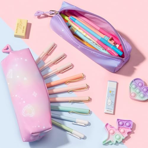 Image of Fimibuke Kids Backpack for School Girls, Waterproof Backpack w /Lunch Box | 3Pcs Lightweight Girls Pink Bookbag w / Lunch box & Pencil Pouch Combo, Cute Bag for Ages 6+ Elementary Middle School Teens