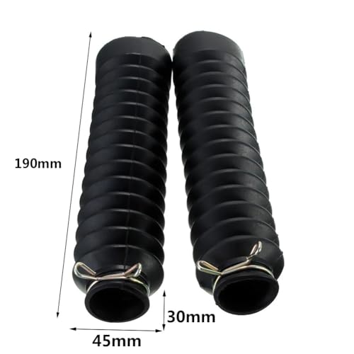 Accesorios goma para motocicleta y tapa de horquilla moto con fundas antipolvo para botas 5