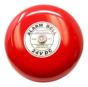 Ultimate Products Fire Alarm Bell, 24 Vdc, 6