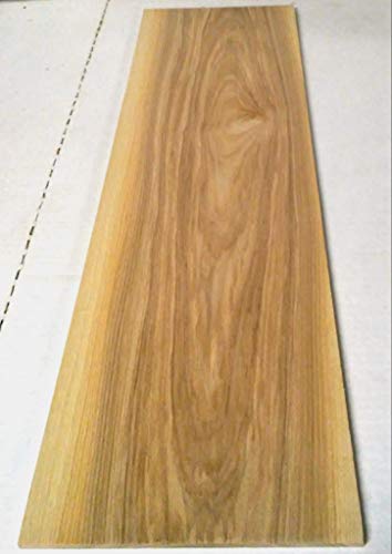 Pack Of 2 Black Ash 1/4" Thick, Up To 6" Wide, 24" Long. You Choose Width. Thin Solid Wood Lumber Made By Wood-Hawk (1/4 X 3 X 24) #TOP4