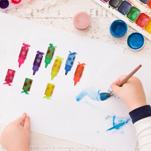 Stylos pastel mini bonbons finis les devoirs ennuyeux