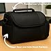 eCostConnection Deluxe Large Digital Camera/Video Padded Carrying Bag/Case for Nikon, Sony, Pentax, Olympus Panasonic, Samsung, and Canon DSLR Cameras Microfiber Cloth