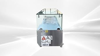 cooler depot Commercial Refrigerated Countertop Sandwich preparation table condiment station Width 71 36F~54F 115v Salad Toppings Salsa Bar Prep Table CS-1800