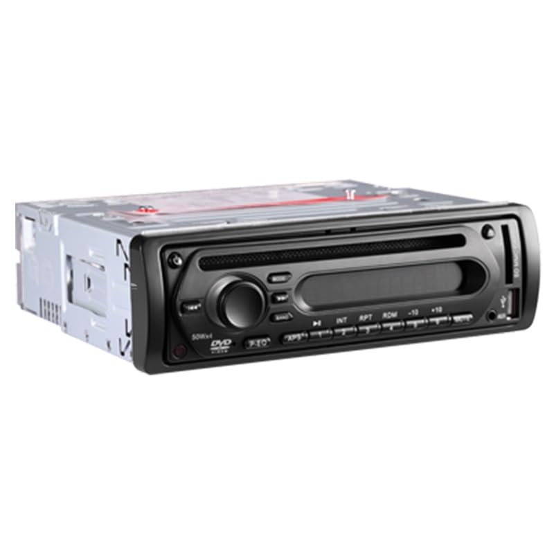 Lettore DVD Portatile, Lettore DVD MP3 montato su auto Dispositivo lettore di controllo centrale Qualità audio HIFI 2 pezzi