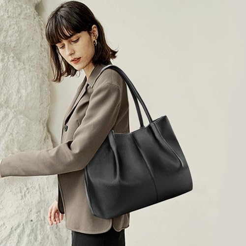 KKXIU Vegan Leather Tote Bag