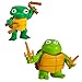 Teenage Mutant Ninja Turtles 83291 Turtle Tots Action Figure 2-Pack Featuring Michelangelo and Raphael. Ideal Present for Boys 4 to 7 Years and TMNT Fans
