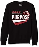 PRPS Goods & Co. Men's Terrain Crew Neck, Black, Large