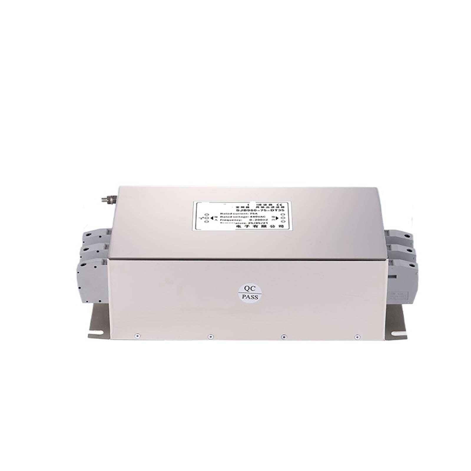 Bornier de sortie triphasé SJB960 filtre d'alimentation spécial 380V 75A