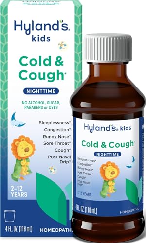 Hylands Kids Cold Medicine & Cough Syrup Nighttime Ages 2 and up 4 fl oz