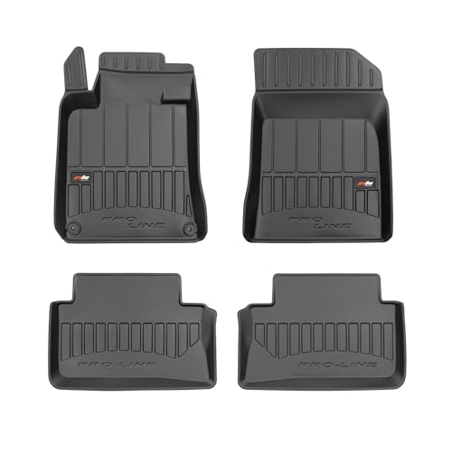 Tapis de sol Peugeot 508 I caoutchouc imperméable Frogum ProLine pour protéger contre boue et eau