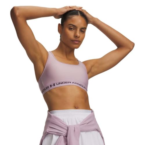 Image of Under Armour Cross-Back Mid Impact Bra