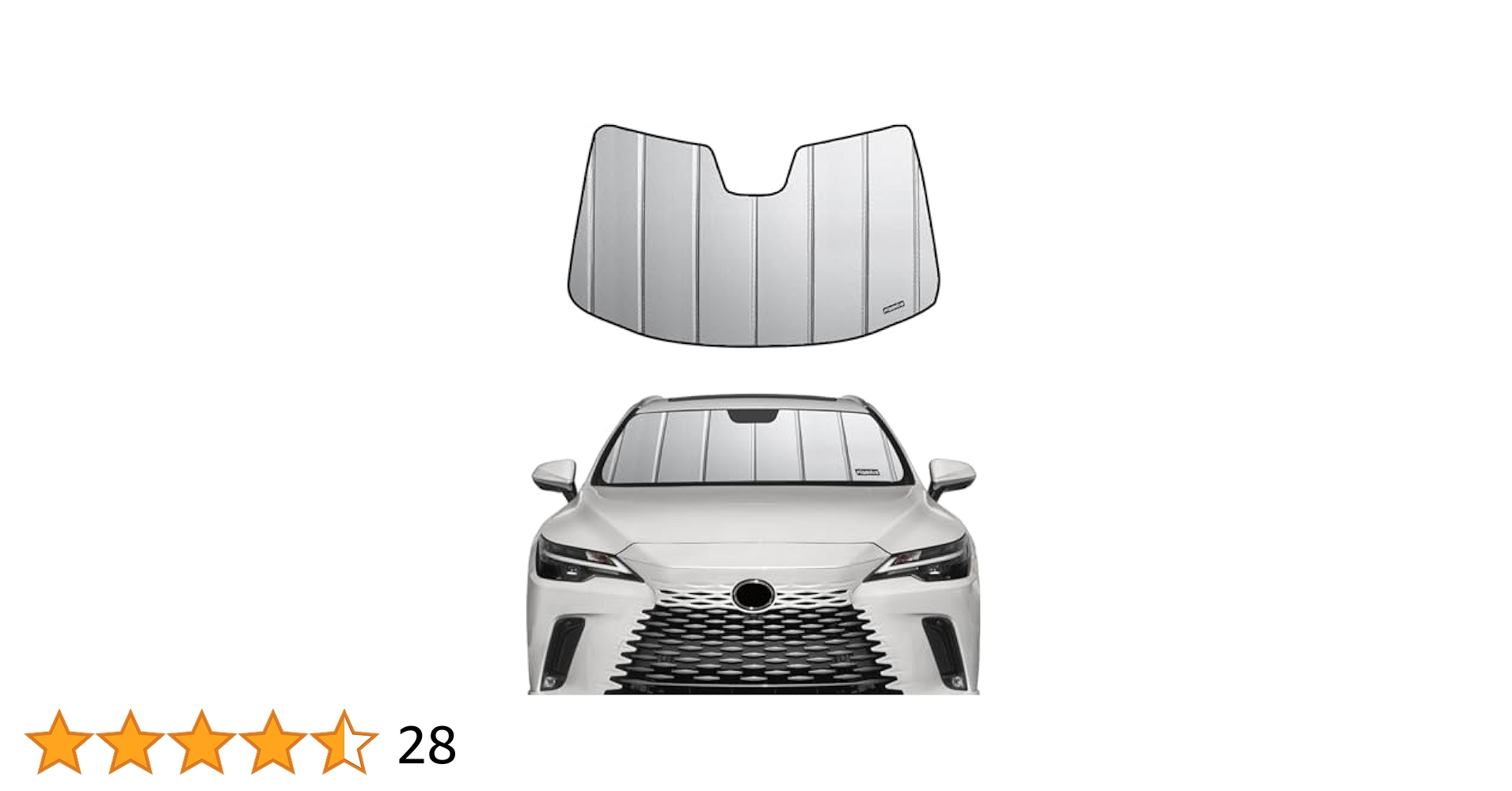 Lexus 2023 RX 純正サンシェード 正規国内レクサス純正】 現行10系 RX純正 「フロントシェード