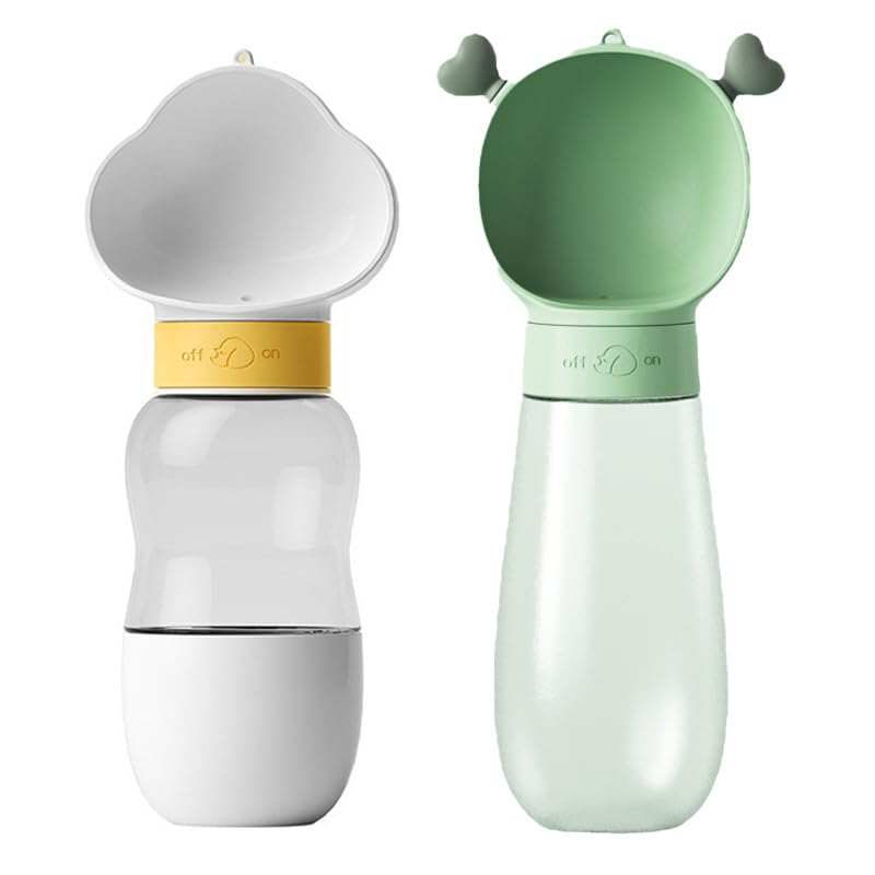 Hunde Trinkflasche für Unterwegs, 750 ml Isolierte Edelstahl Hundetrinkflasche