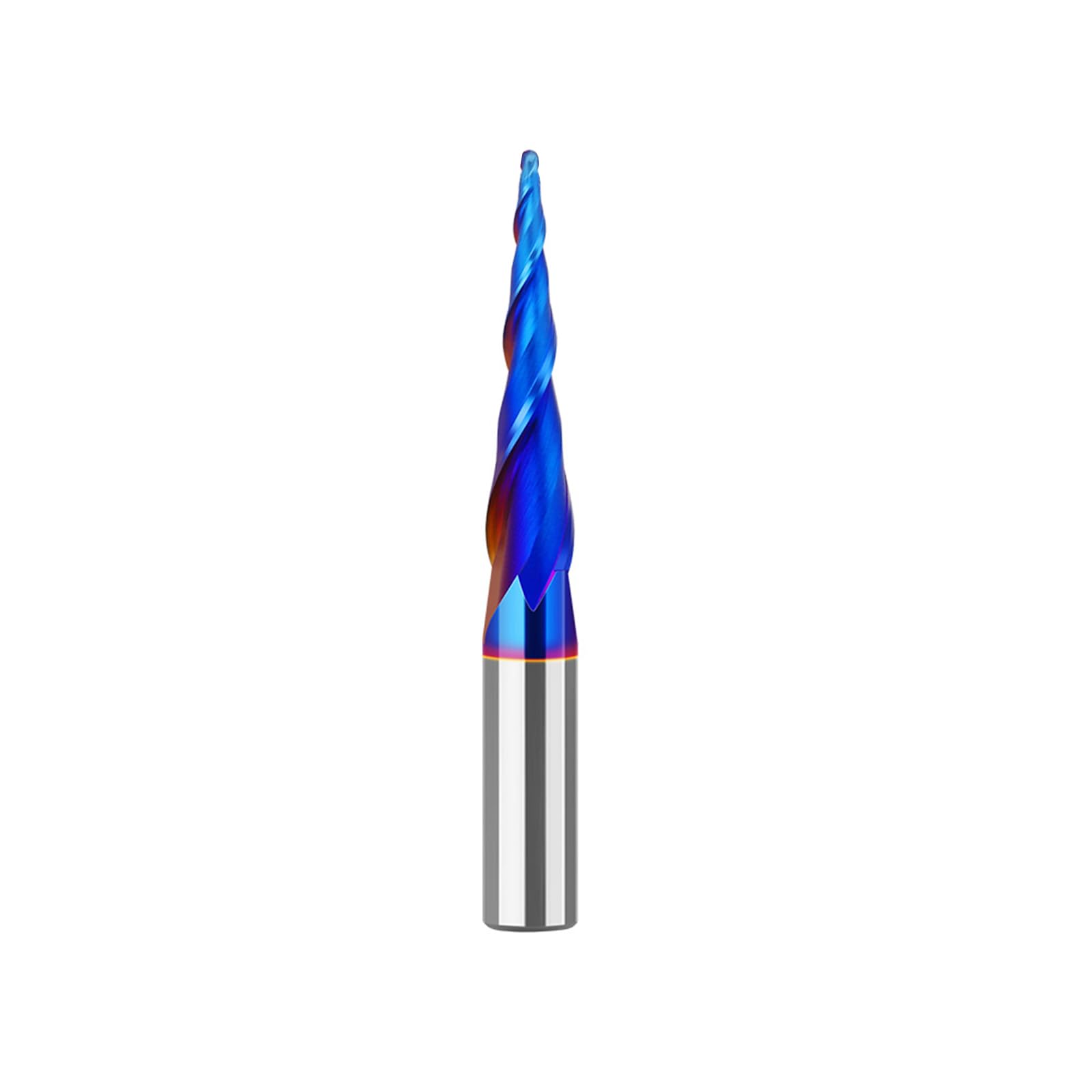 MACHSWON Straight Two Flute Router Cutter 8mm Shank,2mm Cut Diameter & 25.4mm Cut Length,Tungsten Carbide Tipped,Milling Cutter Straight Router Bit