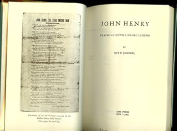 Hardcover John Henry: Tracking Down Negro Legend Book