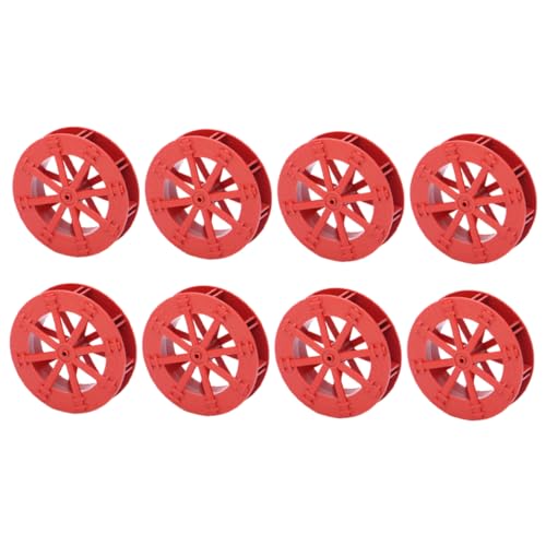 Happyyami Water Wheel Toy Accessories 8pcs Mini Water Wheel for Aquarium Rockery