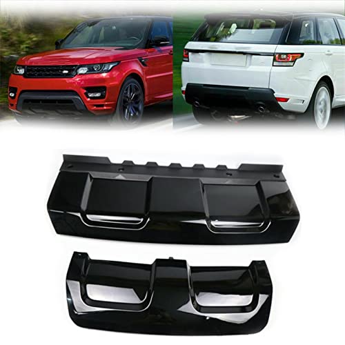 Plaque de protection et becquet de pare-chocs avant Range Rover Sport cassé - 2