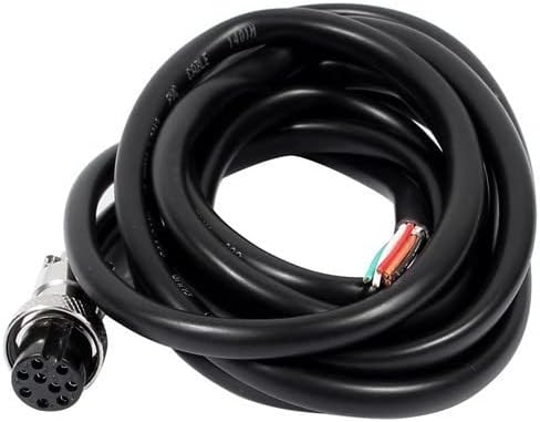 10pcs GX16 9 Pin Female Head Plug Cable Aviation Cable 1M