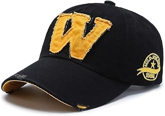 W Cap Baseball Cap Men hat Base Ball Embroidered Vintage Style hat Adjustable W Letter Caps Unisex Baseball Cotton