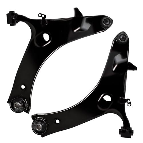 Image of Detroit Axle - 8pc Front Suspension Kit for 2009-2013 Subaru Forester, Struts & Coil Spring Lower Control Arms Sway Bars Tie Rods 2010 2011 2012 Replacement Quick Install Ready Struts Shocks Assembly