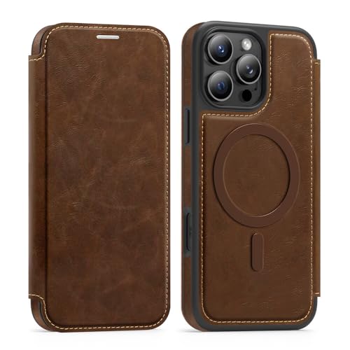 Étui portefeuille iPhone 15 café résolvez le manque de place