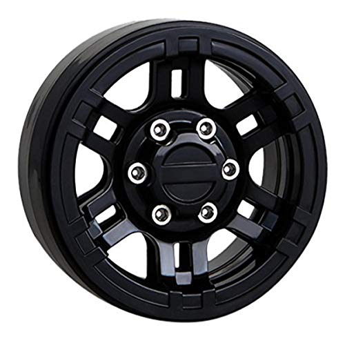 Gmade 70264 NR02 1.9 Beadlock Wheels, Black