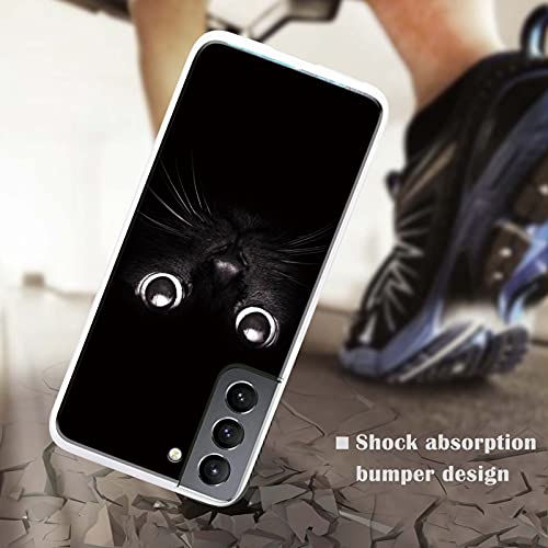 HopMore Nero Cover per Samsung Galaxy S21 Plus 5G