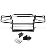 DNA MOTORING GRILL-G-044-BK Black Front Bumper Brush Grille Guard Compatible with 99-04 Grand Cherokee WJ