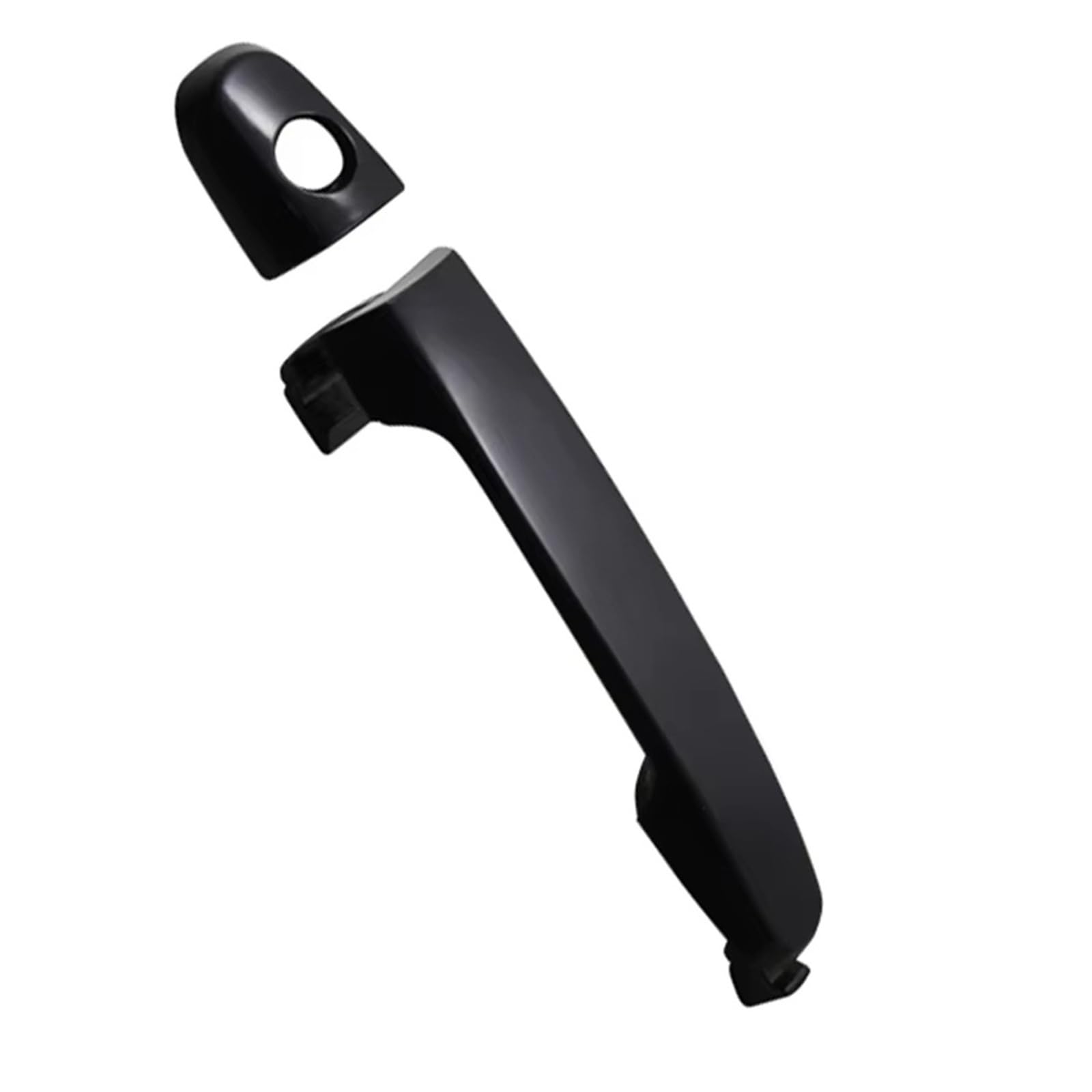 Kpuwers Exterior Door Handle Black Exterior Door Handle 82650-17000 82660-17000 83650-17000 83660-17000 for Toyota for Corolla 2003-2013 Handles Replacement(Rear Right)