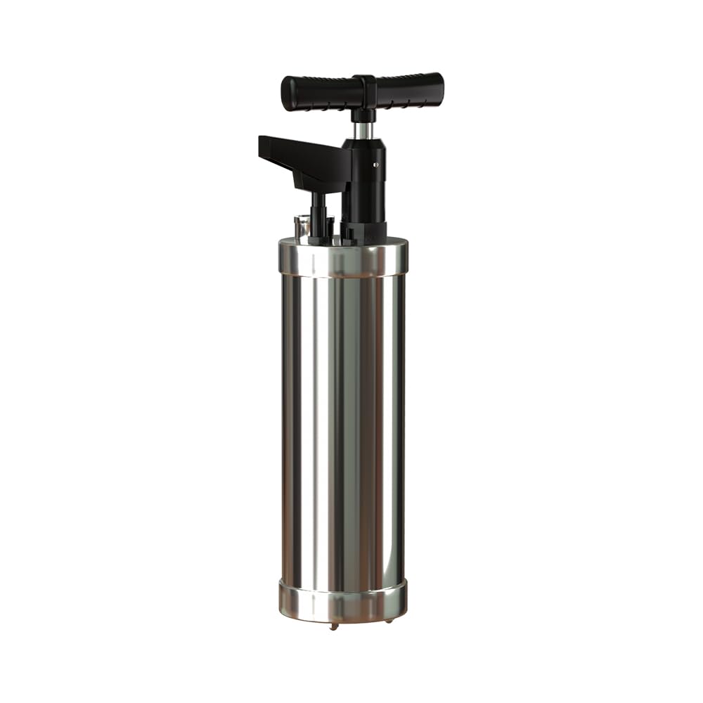 Desatascador Tuberias Profesional con Manómetro Visual, Bomba Desatascador Tuberias con 4 Ventosas, Desatascador Aire Comprimido, para Inodoro Lavabo Bañera