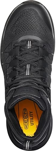 KEEN Utility Vista Energy Mid, Black/Raven, Comp Toe, EH, Hiking, Work Boot (11.0 D) | Image 2