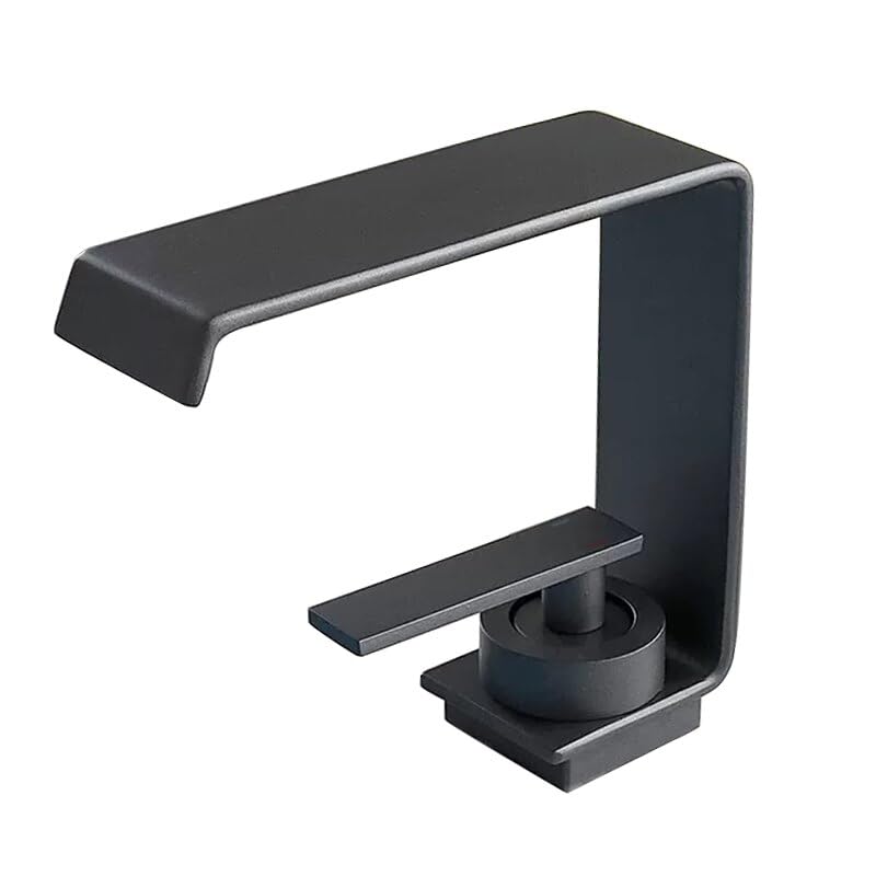 Robinet de lavabo noir pour transformer votre évier de bassin