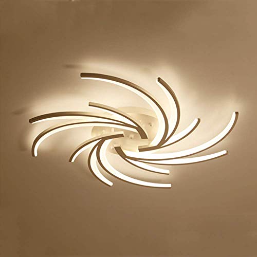 Plafonnier LED pissenlit avec télécommande et éclairage variable - 7