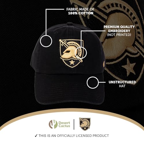 Gorra bordada ajustable Black Knights West Point miniatura 4