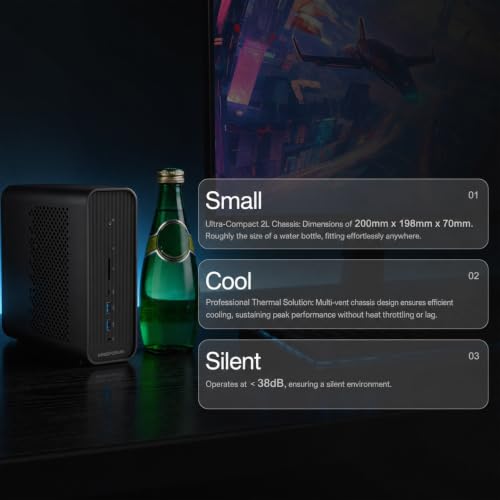 Image of NextNuc Apexis AI395 AI Mini Desktop Workstation, Run AI models locally