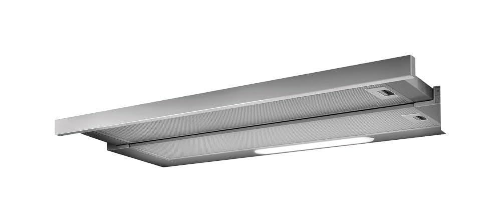 Elica Elite 14 STD GRIX A/90 Incassato 350m³/h Acciaio inossidabile