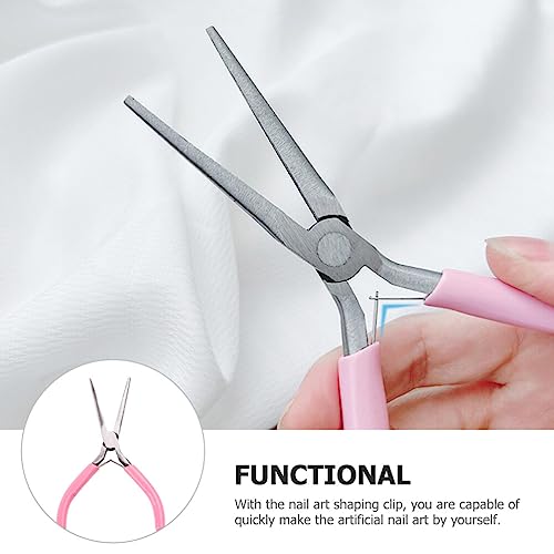 Pinzas para uñas para arte y manicura Beaupretty miniatura 5
