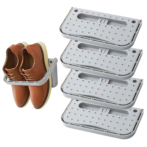 Étagère à chaussures murale plastique RV rangement suspendu pour maison et van aménagé - 7