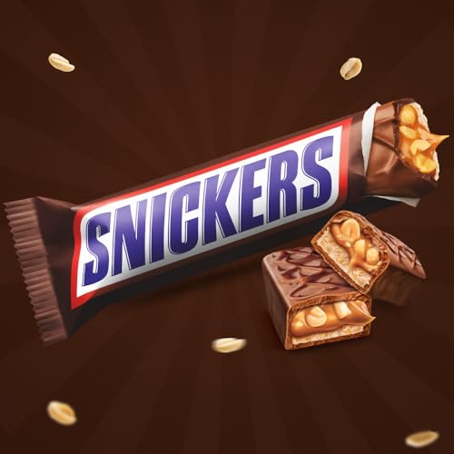 Image of Snickers Peanut Nougat & Caramel Filled Bar,40 gm