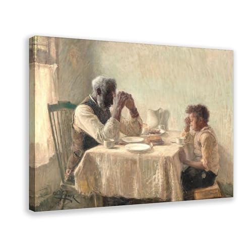 Toile The Thankful Poor Henry Ossawa Tanner cadre suspendu pour salon élégant