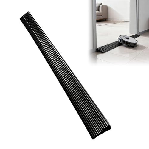 Threshold Ramps for Doorways Wheelchair Ramp 16mm Height Cuttable Mobility Scooter Ramps 100cm Wide Solid Rubber Door Ramp Non Slip Threshold Ramps for Steps Driveways Bathroom