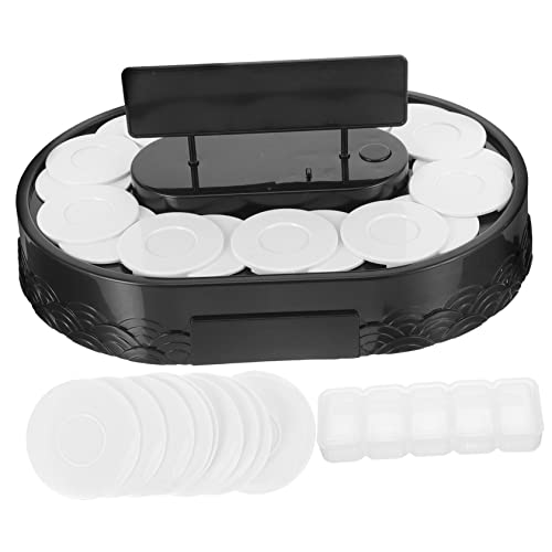 DOITOOL Rotating Sushi Display Turntable Multi-Use Automatic Display Stand for Party