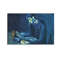 Amazon.co.jp: パブロ・ピカソ盲人の食事絵画 インテリア アート
