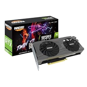 INNO3D Nvidia Geforce RTX 3050 Twin X2 8Gb Gddr6 128-Bit Pci-E 4.0 Integrated Gaming Graphics Card – N30502-08D6-1711Va41