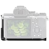 Neewer Black Metal Quick Release L-Plate Bracket Hand Grip for Sony Alpha A7 A7R Fits Arca-Swiss Standard