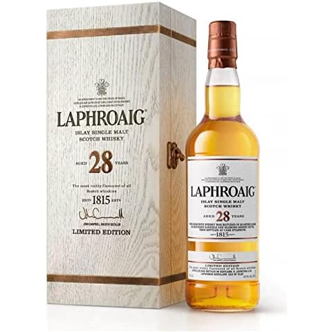 Laphroaig 28 Years Old Limited Edition Whisky Cover
