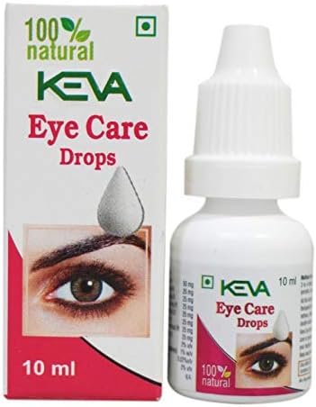 KEVA Eye Care Drops | An Ayurvedic Product Formulated With Natural Ingredients For Moisturizing, Cleansing And Rejuvenating The Eyes (Pack of 4))
